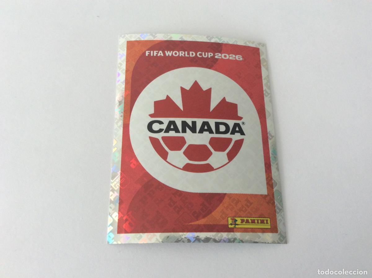 Cromos de f&uacute;tbol: CAN1 CAN 1 Escudo Canad&aacute; Sticker Cromo FIFA World Cup 2026 26 Panini Mundial