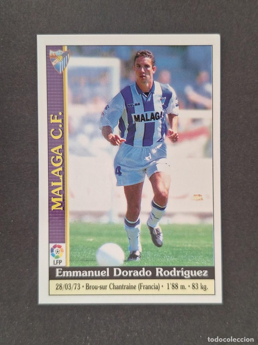 Cromos de f&uacute;tbol: L1 DORADO MALAGA C. F. 297 ERROR SIN NUMERO MUNDICROMO LAS FICHAS DE LA LIGA 2000 99 00