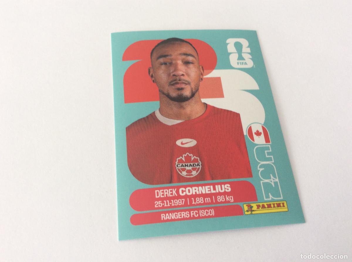 Cromos de f&uacute;tbol: CAN7 CAN 7 Derek Cornelius Canad&aacute; Sticker Cromo FIFA World Cup 2026 26 Panini Mundial