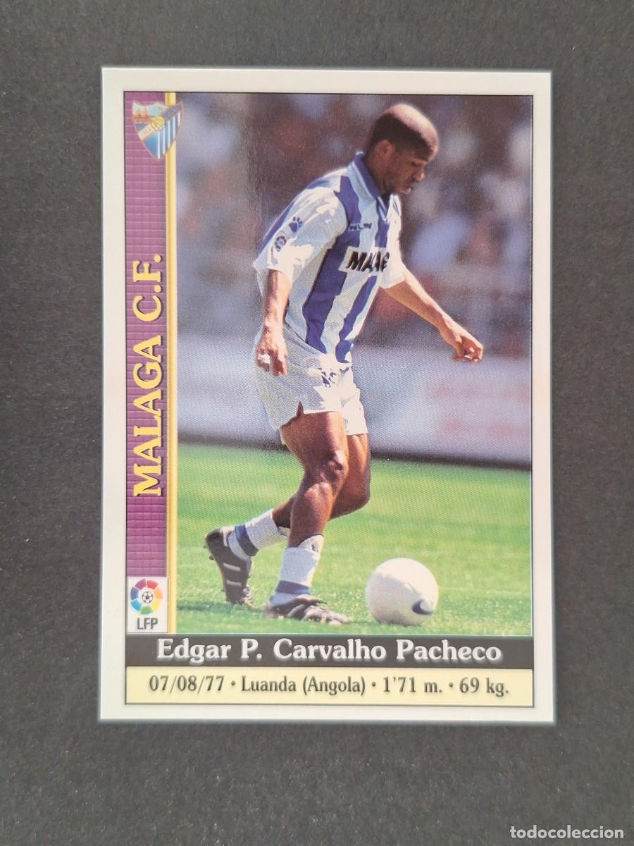 Cromos de f&uacute;tbol: L1 EDGAR MALAGA C. F. 304 MUNDICROMO LAS FICHAS DE LA LIGA 2000 99 00