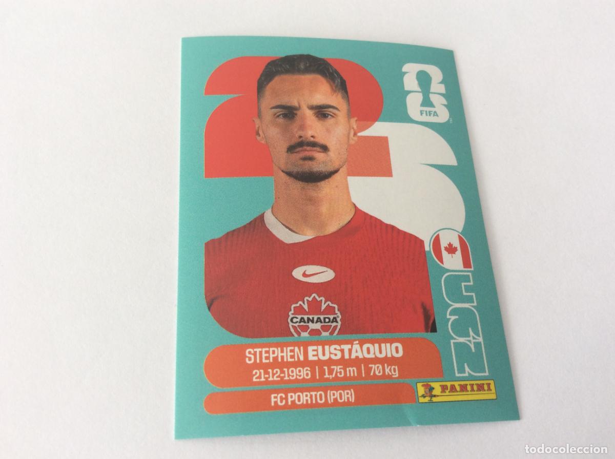 Cromos de f&uacute;tbol: CAN10 CAN 10 Stephen Eust&aacute;quio Canad&aacute; Sticker Cromo FIFA World Cup 2026 26 Panini Mundial
