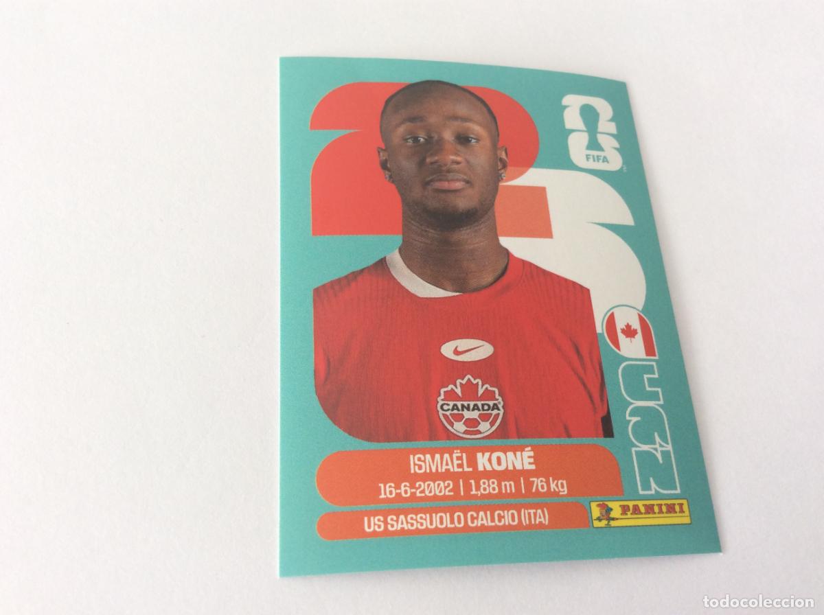 Cromos de f&uacute;tbol: CAN11 CAN 11 Isma&euml;l Kon&eacute; Canad&aacute; Sticker Cromo FIFA World Cup 2026 26 Panini Mundial