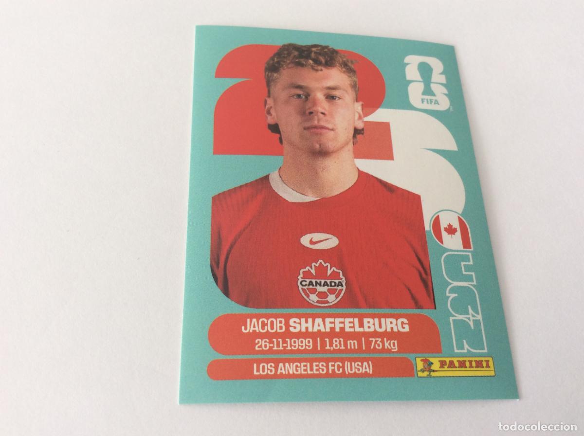Cromos de f&uacute;tbol: CAN14 CAN 14 Jacob Shaffelburg Canad&aacute; Sticker Cromo FIFA World Cup 2026 26 Panini Mundial