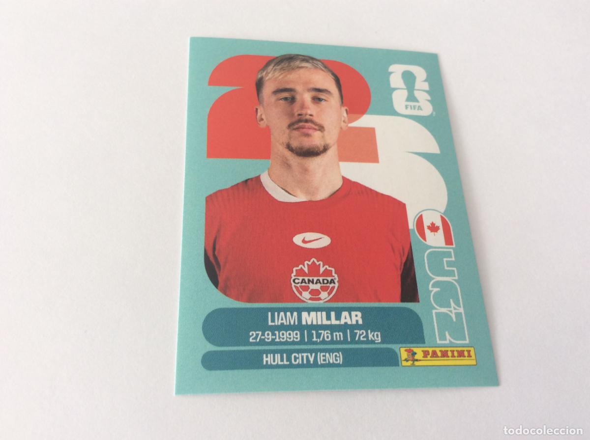Cromos de f&uacute;tbol: CAN18 CAN 18 Liam Millar Canad&aacute; Sticker Cromo FIFA World Cup 2026 26 Panini Mundial