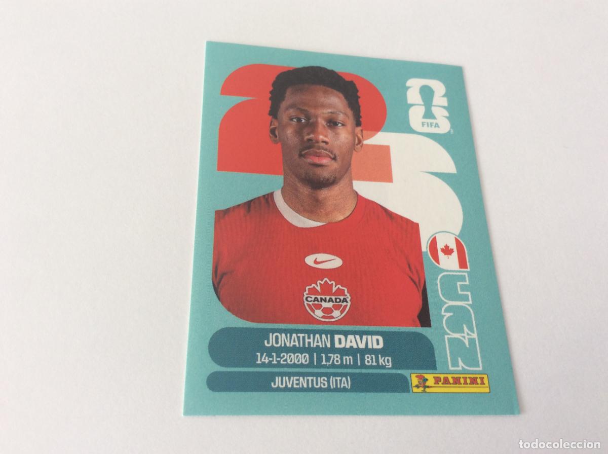 Cromos de f&uacute;tbol: CAN20 CAN 20 Jonathan David Canad&aacute; Sticker Cromo FIFA World Cup 2026 26 Panini Mundial