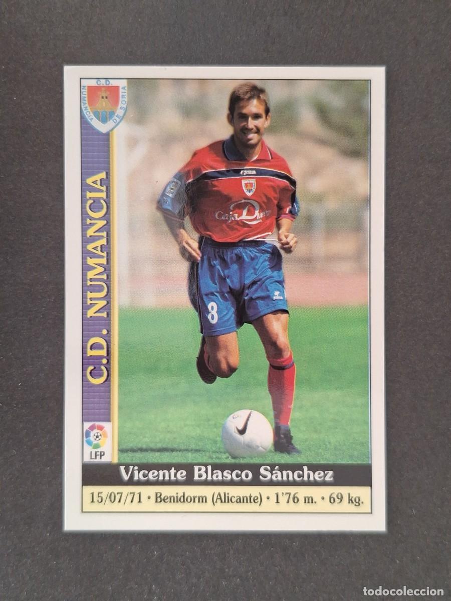 Cromos de f&uacute;tbol: L1 TITO C. D. NUMANCIA 315 MUNDICROMO LAS FICHAS DE LA LIGA 2000 99 00