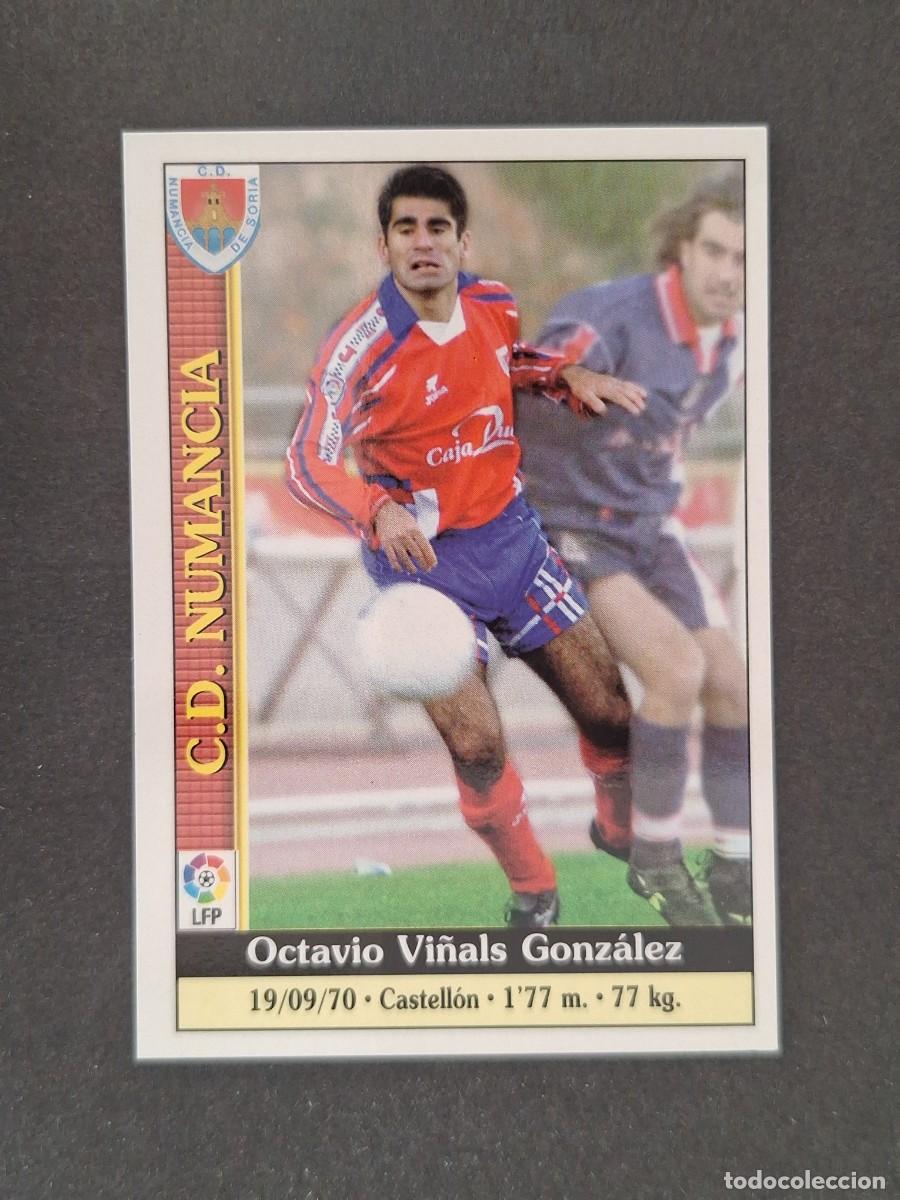 Cromos de f&uacute;tbol: L1 OCTAVIO C. D. NUMANCIA 316 MUNDICROMO LAS FICHAS DE LA LIGA 2000 99 00