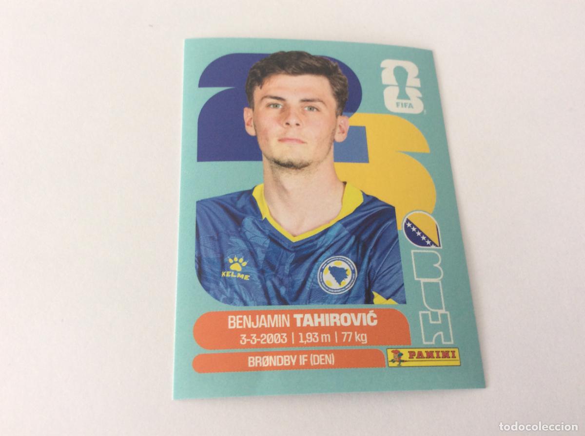 Cromos de f&uacute;tbol: BIH9 BIH 9 Benjamin Tahirovic Bosnia Sticker Cromo FIFA World Cup 2026 26 Panini Mundial