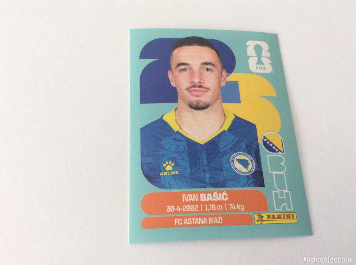 Cromos de f&uacute;tbol: BIH12 BIH 12 Ivan Basic Bosnia Sticker Cromo FIFA World Cup 2026 26 Panini Mundial