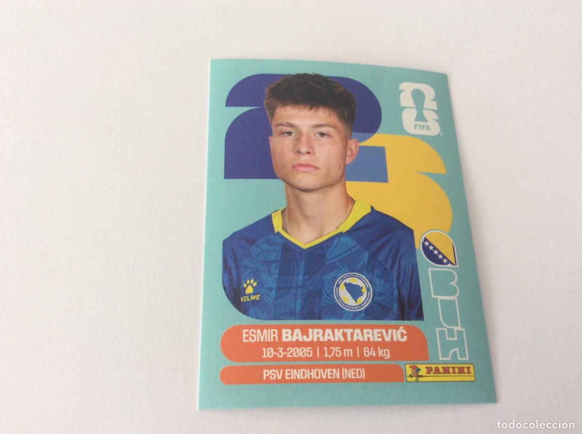 Figurine di Calcio: BIH15 BIH 15 Esmir Bajraktarevic Bosnia Sticker Cromo FIFA World Cup 2026 26 Panini Mundial