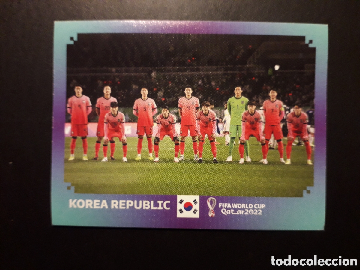 Figurine di Calcio: EQUIPO COREA N&deg; 1 COPA MUNDIAL DE F&Uacute;TBOL QATAR 2022 22 PANINI SIN PEGAR PEDIDO M&Iacute;NIMO 3&euro;