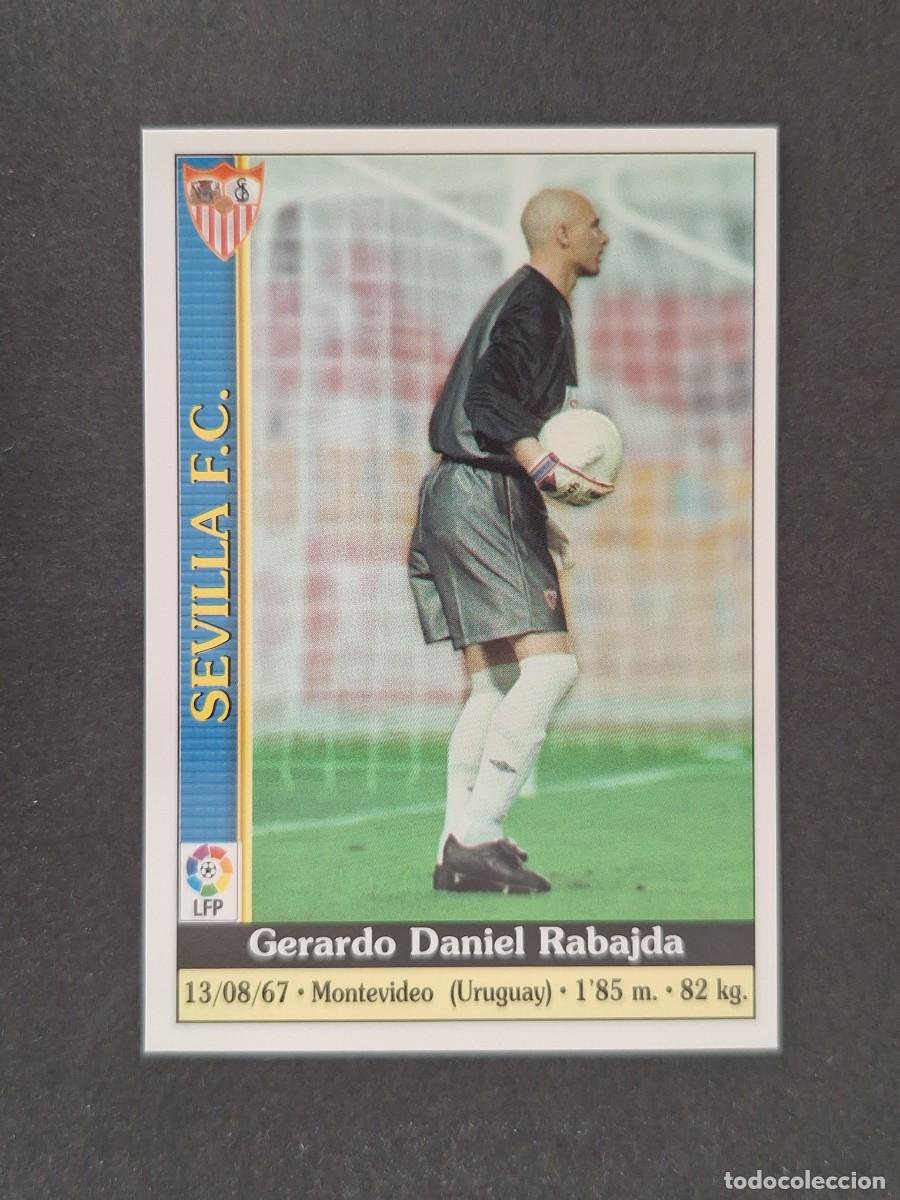 Figurine di Calcio: L1 RABAJDA SEVILLA C. F. 327 MUNDICROMO LAS FICHAS DE LA LIGA 2000 99 00