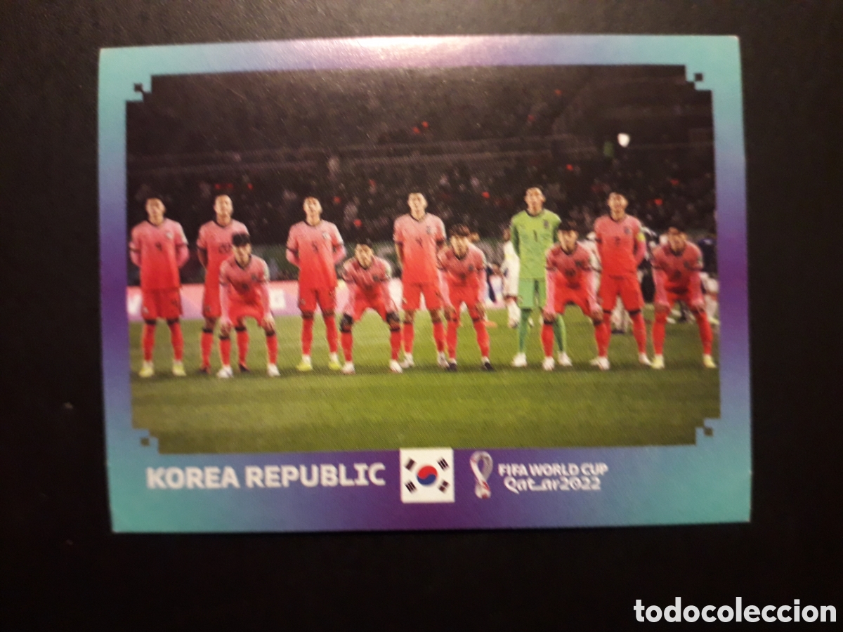 Figurine di Calcio: EQUIPO COREA N&deg; 1 COPA MUNDIAL DE F&Uacute;TBOL QATAR 2022 22 PANINI SIN PEGAR PEDIDO M&Iacute;NIMO 3&euro;