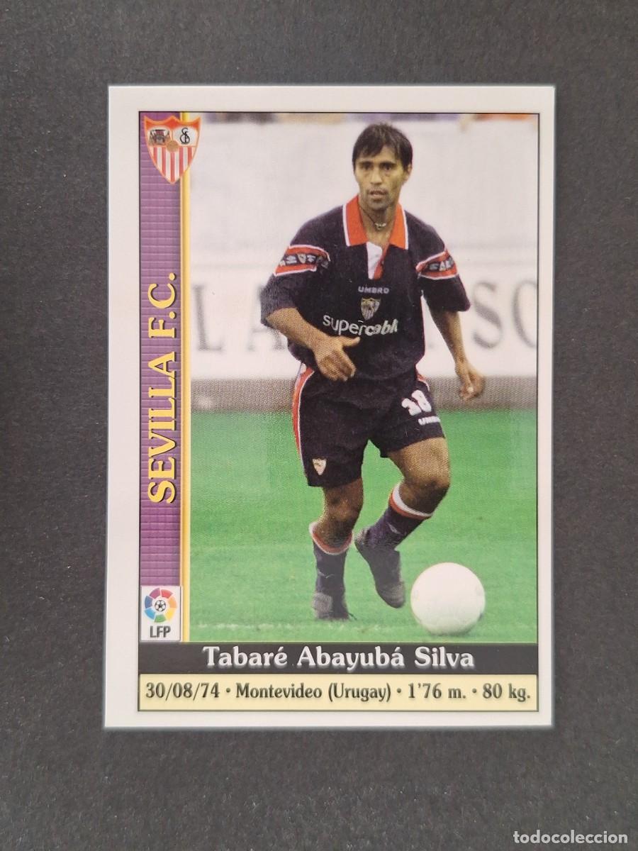 Figurine di Calcio: L1 TABARE SEVILLA C. F. 332 MUNDICROMO LAS FICHAS DE LA LIGA 2000 99 00