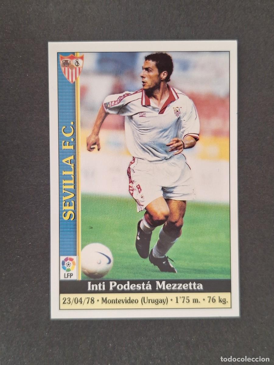 Figurine di Calcio: L1 PODESTA SEVILLA C. F. 335 MUNDICROMO LAS FICHAS DE LA LIGA 2000 99 00