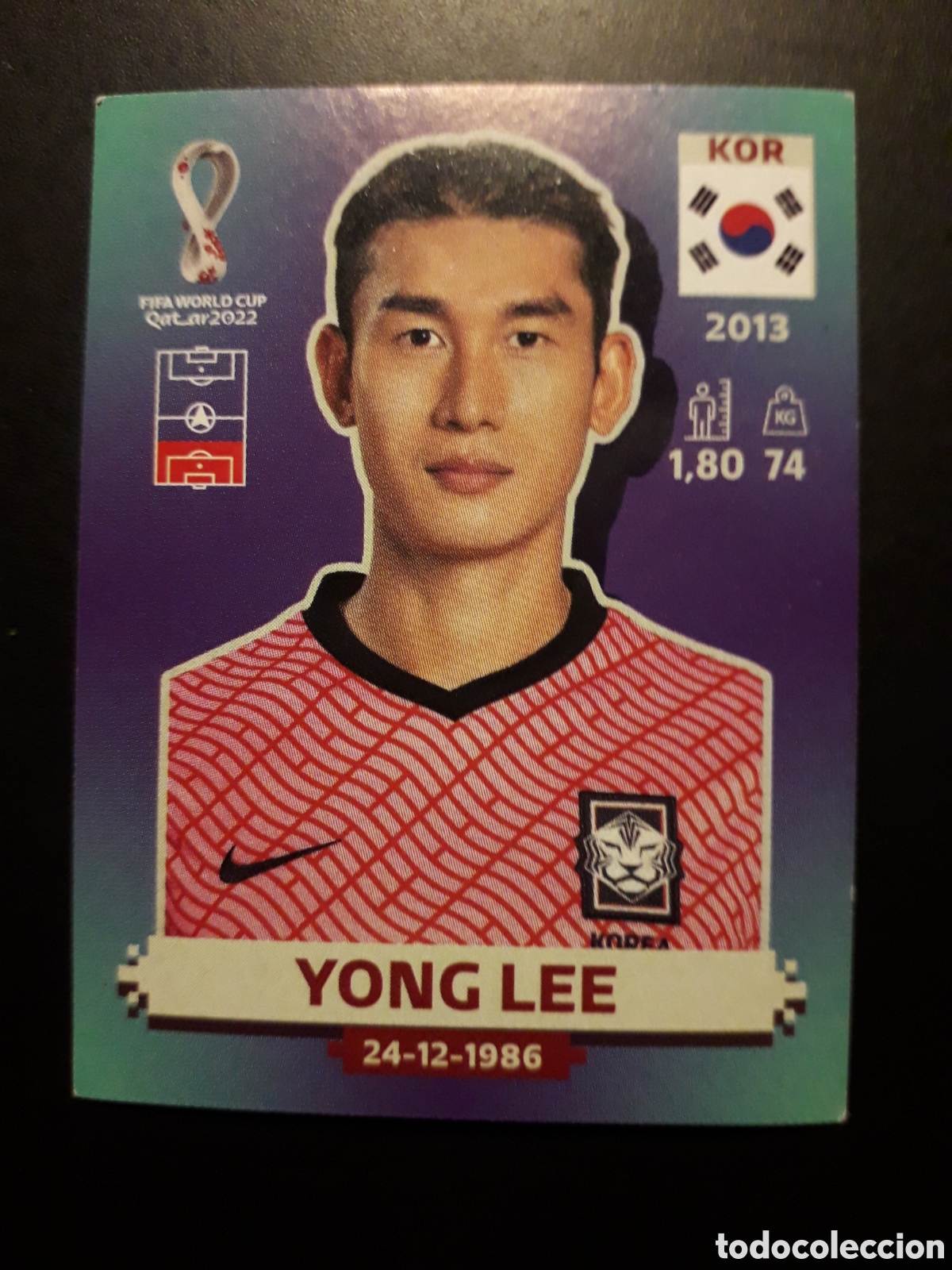 Figurine di Calcio: YONG LEE COREA N&deg; 10 COPA MUNDIAL DE F&Uacute;TBOL QATAR 2022 22 PANINI SIN PEGAR PEDIDO M&Iacute;NIMO 3&euro;