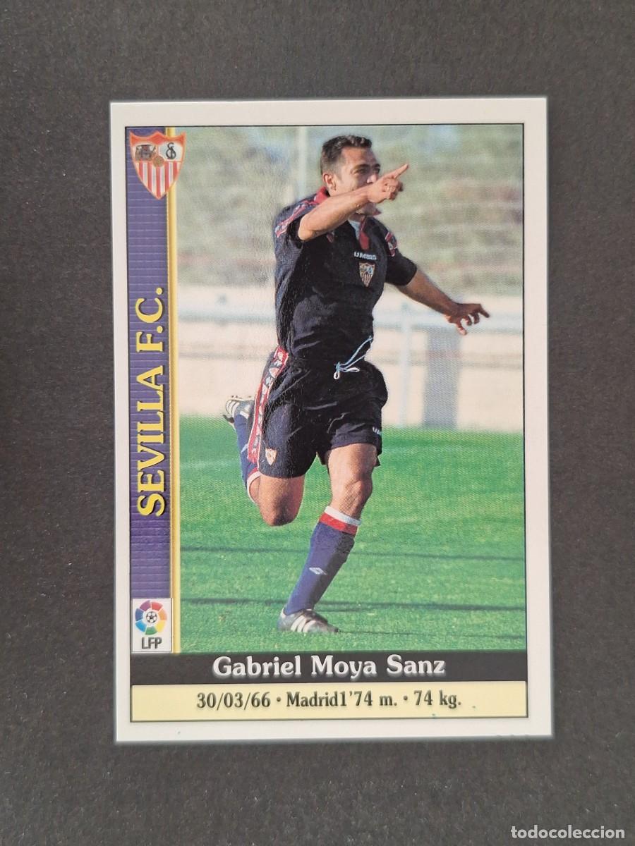 Figurine di Calcio: L1 MOYA SEVILLA C. F. 341 MUNDICROMO LAS FICHAS DE LA LIGA 2000 99 00