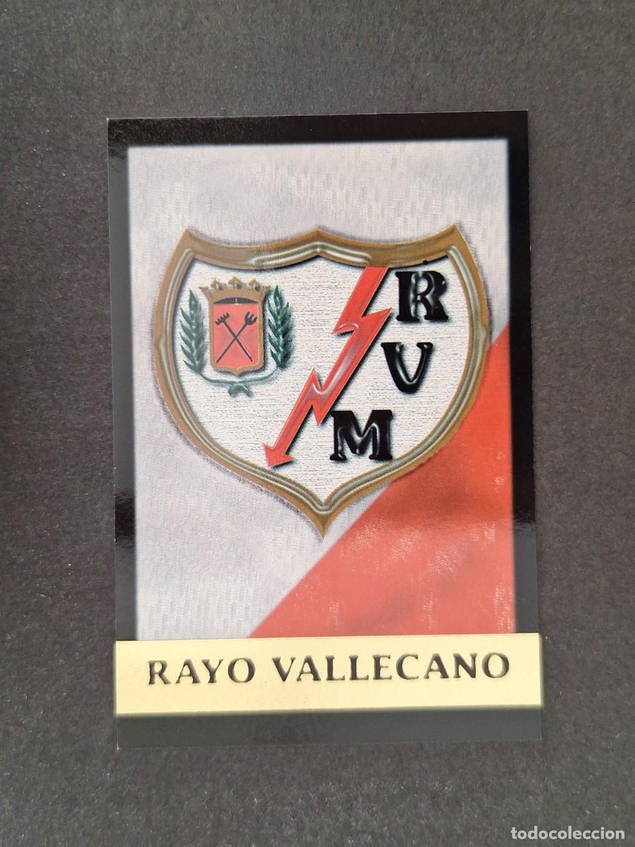 Figurine di Calcio: L1 ESCUDO RAYO VALLECANO 343 MUNDICROMO LAS FICHAS DE LA LIGA 2000 99 00