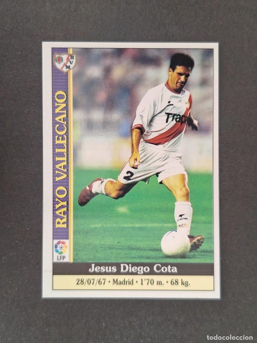 Figurine di Calcio: L1 COTA RAYO VALLECANO 347 MUNDICROMO LAS FICHAS DE LA LIGA 2000 99 00