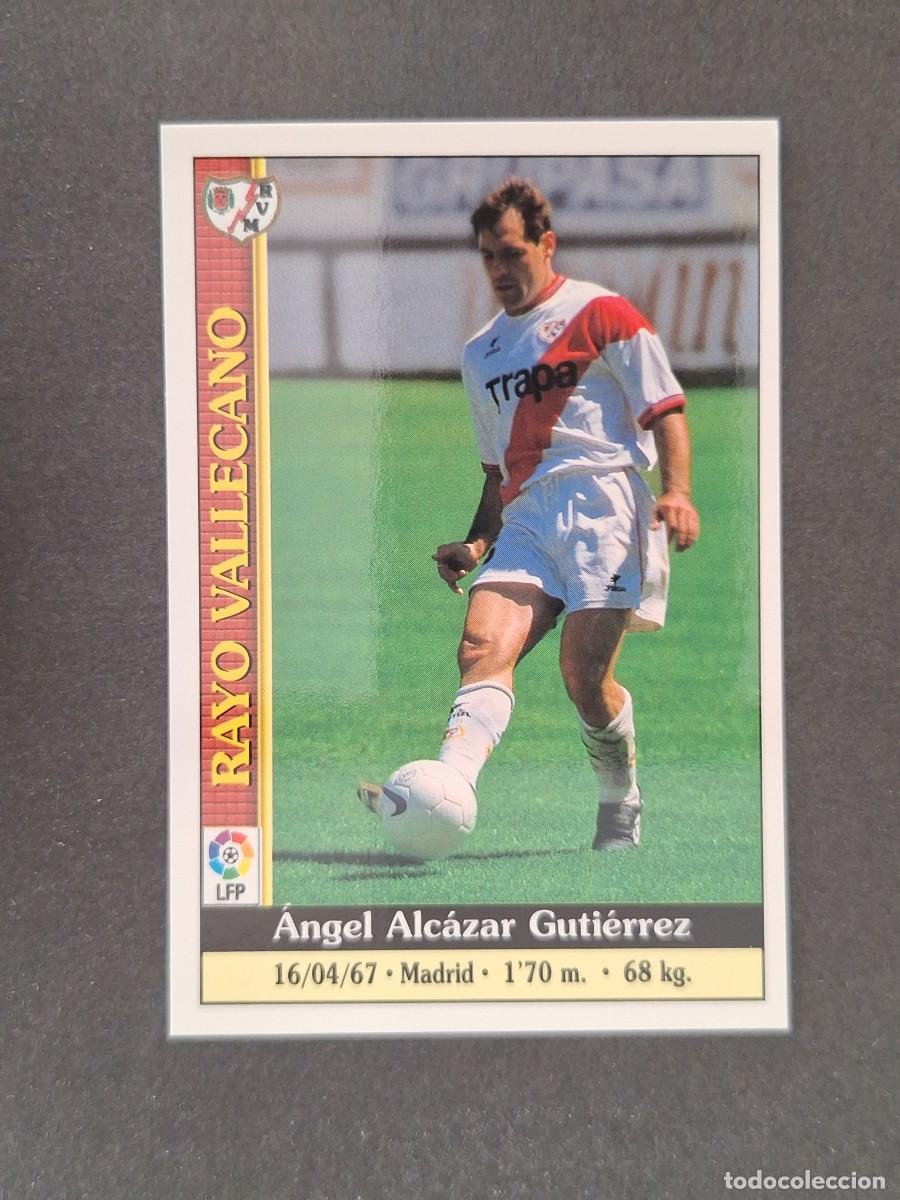 Figurine di Calcio: L1 ALCAZAR RAYO VALLECANO 348 MUNDICROMO LAS FICHAS DE LA LIGA 2000 99 00