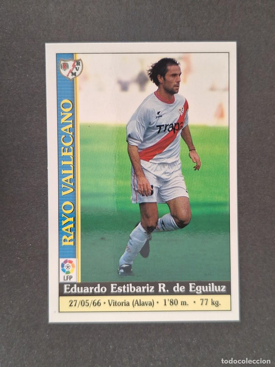 Figurine di Calcio: L1 ESTIBARIZ RAYO VALLECANO 349 MUNDICROMO LAS FICHAS DE LA LIGA 2000 99 00