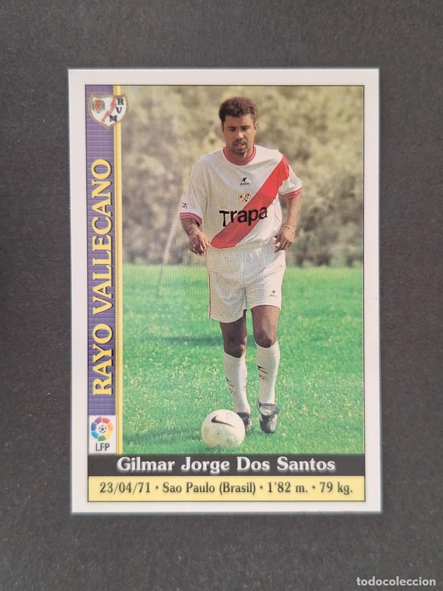 Figurine di Calcio: L1 GILMAR RAYO VALLECANO 351 MUNDICROMO LAS FICHAS DE LA LIGA 2000 99 00