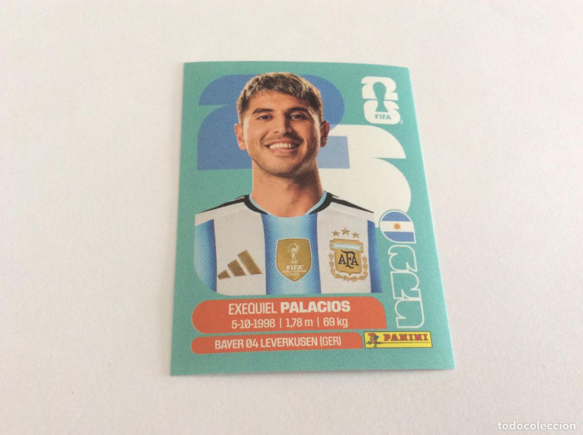 Cromos de f&uacute;tbol: ARG11 ARG 11 Exequiel Palacios Argentina Sticker Cromo FIFA World Cup 2026 26 Panini Mundial