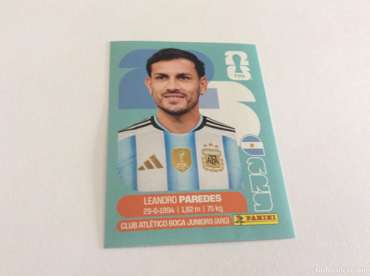 Cromos de f&uacute;tbol: ARG12 ARG 12 Leandro Paredes Argentina Sticker Cromo FIFA World Cup 2026 26 Panini Mundial