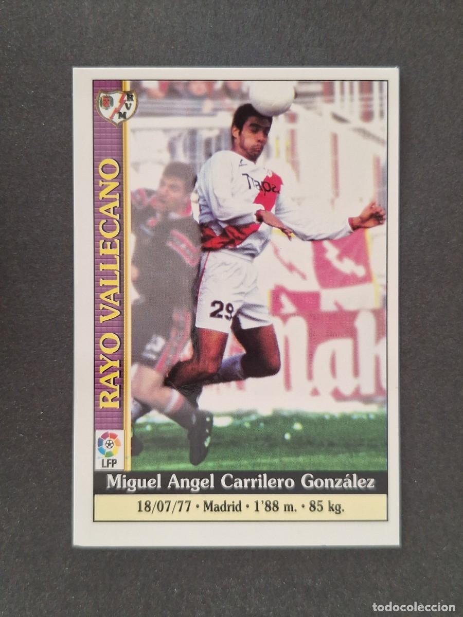 Cromos de f&uacute;tbol: L1 MICHEL II RAYO VALLECANO 358 MUNDICROMO LAS FICHAS DE LA LIGA 2000 99 00