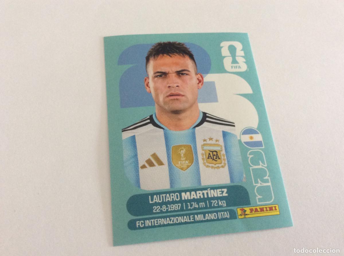 Cromos de f&uacute;tbol: ARG18 ARG 18 Lautaro Martinez Argentina Sticker Cromo FIFA World Cup 2026 26 Panini Mundial
