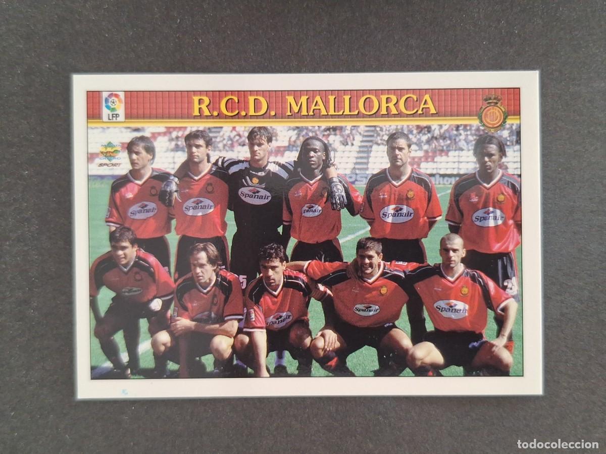 Cromos de f&uacute;tbol: L1 EQUIPO R. C. D. MALLORCA 364 ERROR MUNDICROMO LAS FICHAS DE LA LIGA 2000 99 00