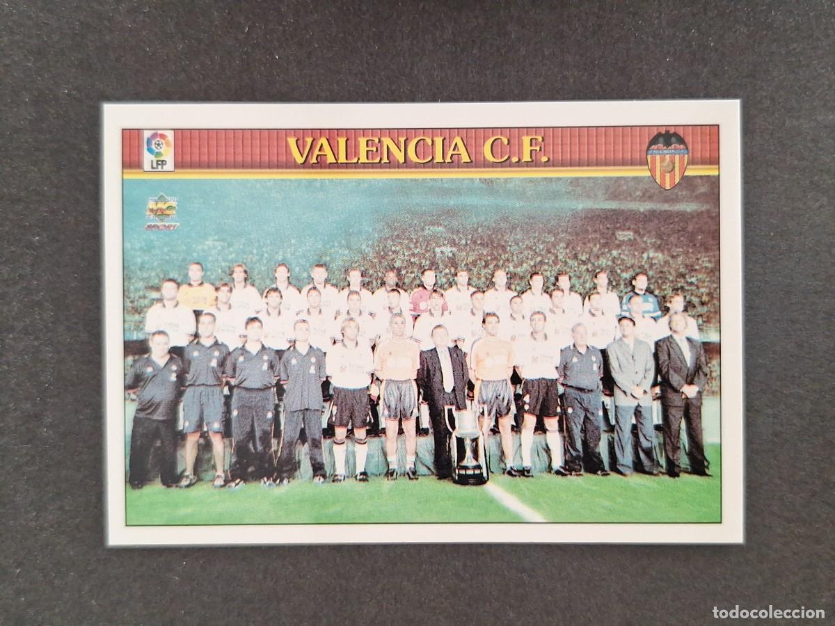 Cromos de f&uacute;tbol: L1 EQUIPO VALENCIA C. F. 364 MUNDICROMO LAS FICHAS DE LA LIGA 2000 99 00
