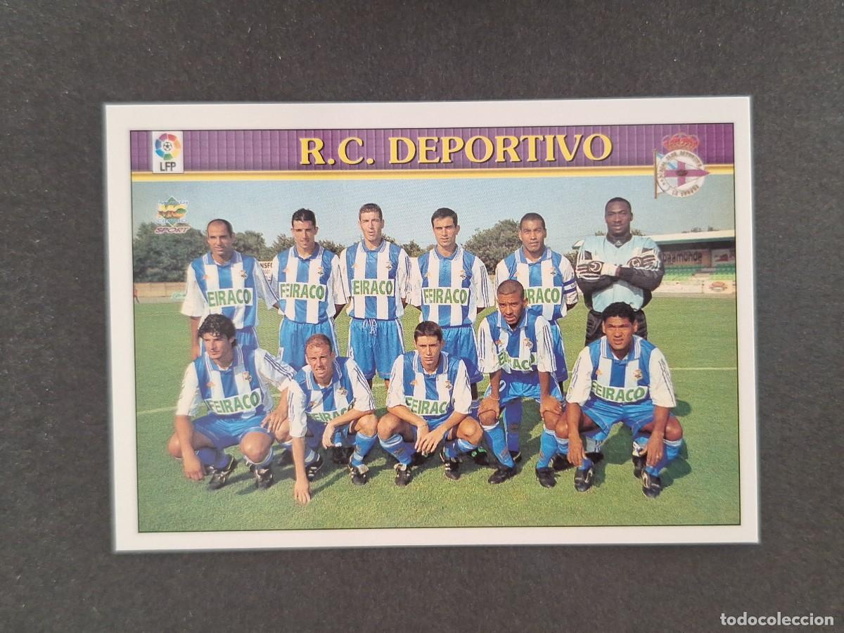 Cromos de f&uacute;tbol: L1 EQUIPO DEPORTIVO DE LA CORU&Ntilde;A 366 MUNDICROMO LAS FICHAS DE LA LIGA 2000 99 00