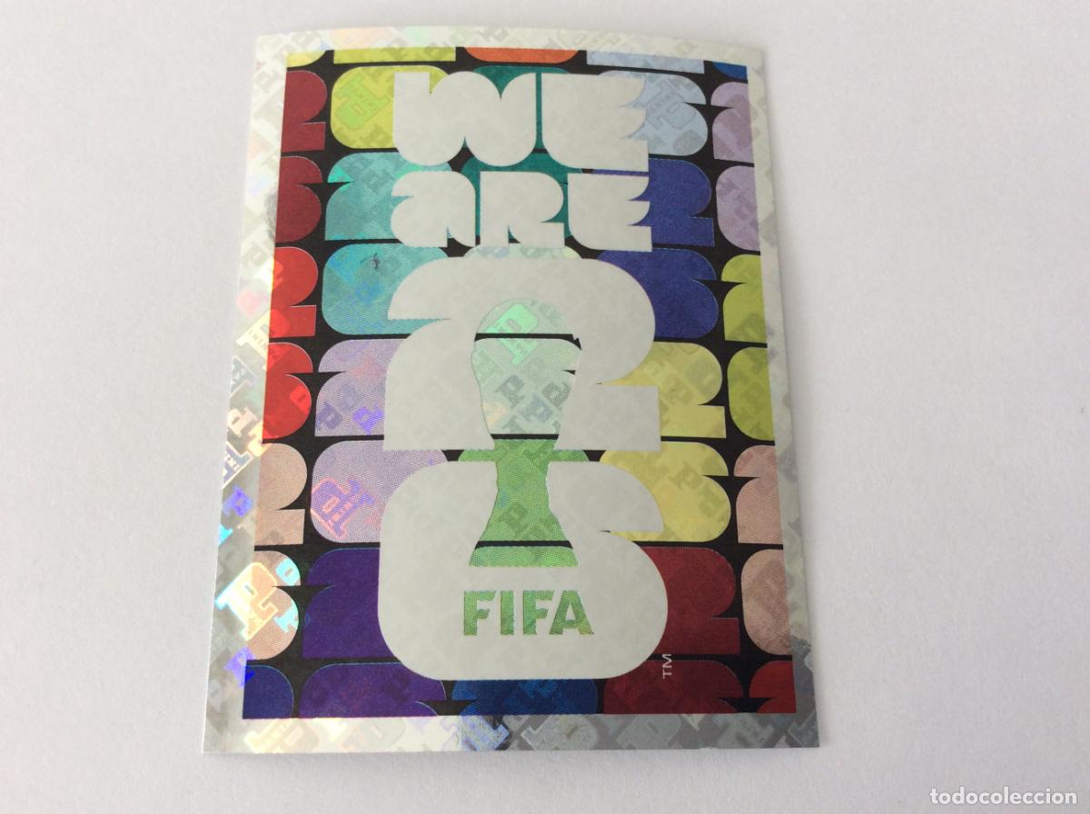 Cromos de f&uacute;tbol: FWC4 FWC 4 Slogan Sticker Cromo FIFA World Cup 2026 26 Panini Mundial