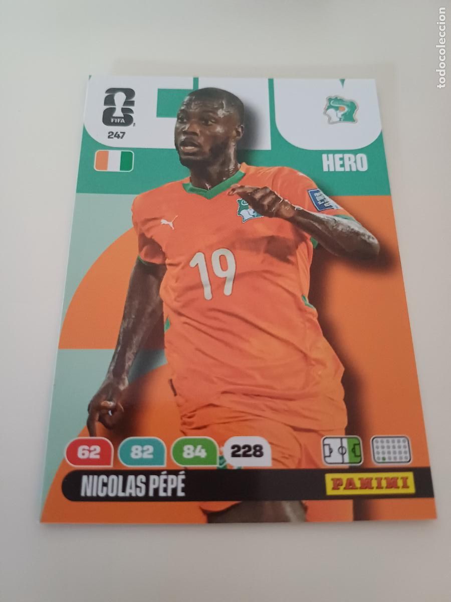 Cromos de f&uacute;tbol: 247 - CIV10 - Nicolas P&eacute;p&eacute; / Ivory Coast