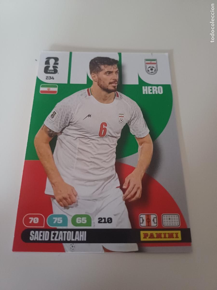 Cromos de f&uacute;tbol: 234 - IRN09 - Saeid Ezatolahi / Iran