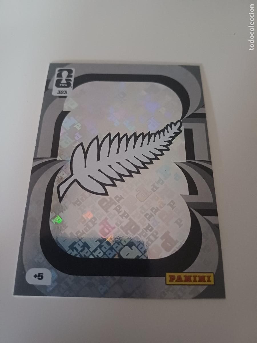 Cromos de f&uacute;tbol: 323 - NZL02 - New Zealand Logo / New Zealand