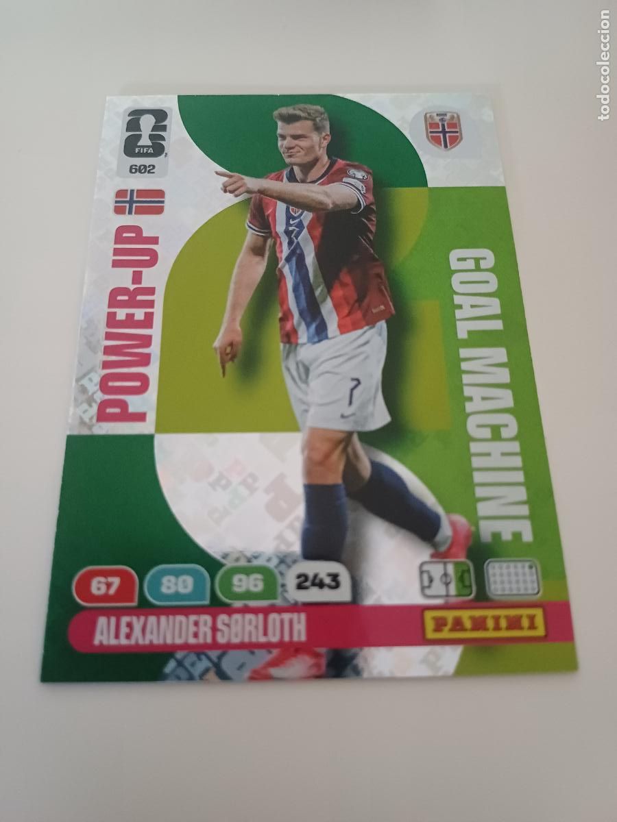 Cromos de f&uacute;tbol: 602 - PU53 - Alexander S&oslash;rloth / Norway