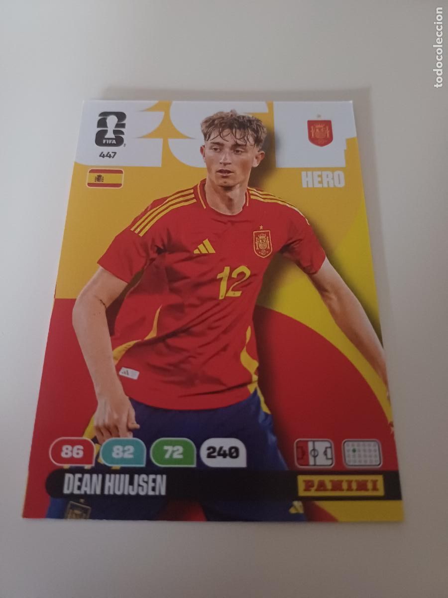 Cromos de f&uacute;tbol: 447 - ESP06 - Dean Huijsen / Spain