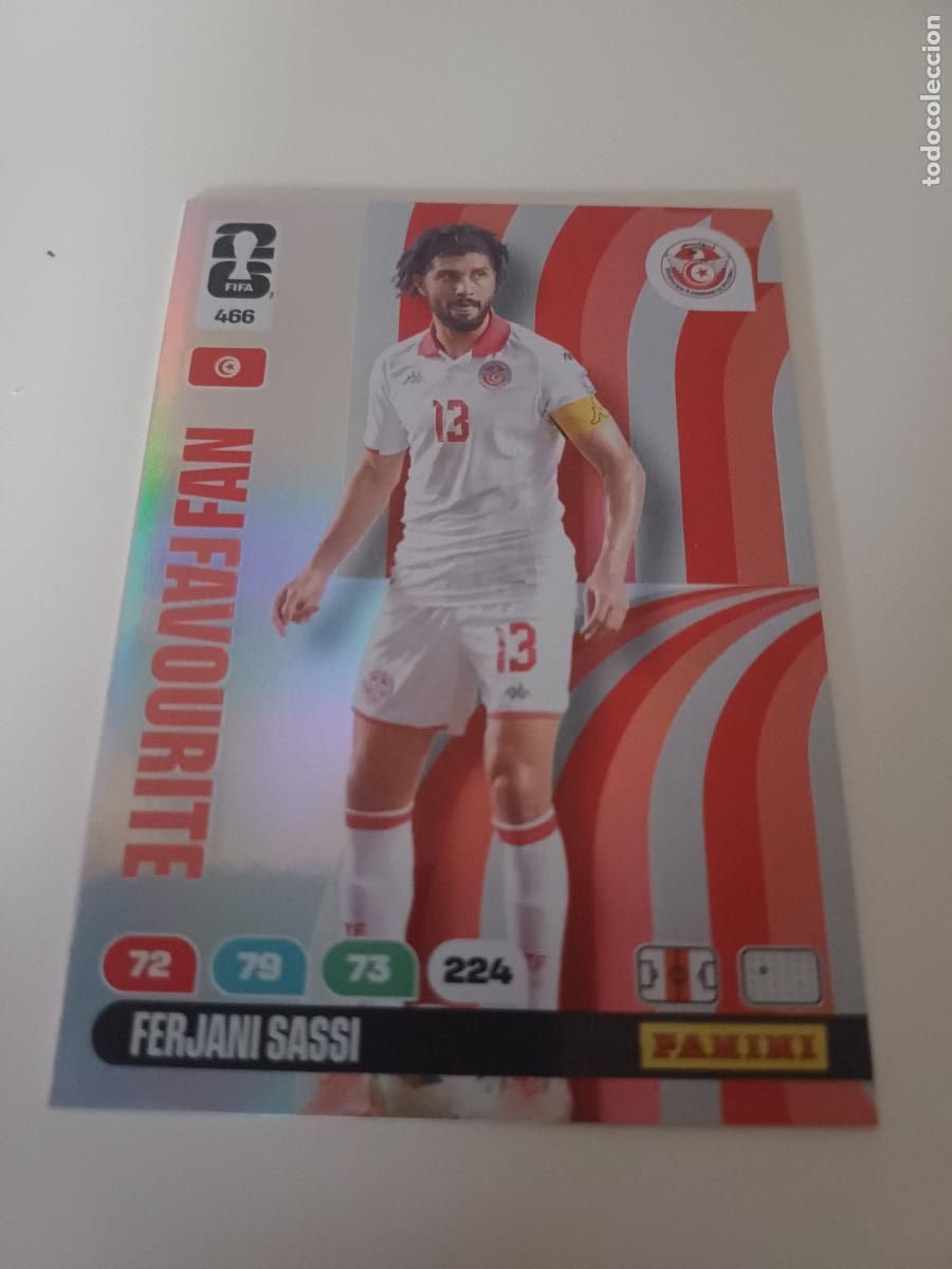 Cromos de f&uacute;tbol: 466 - TUN01 - Ferjani Sassi / Tunisia