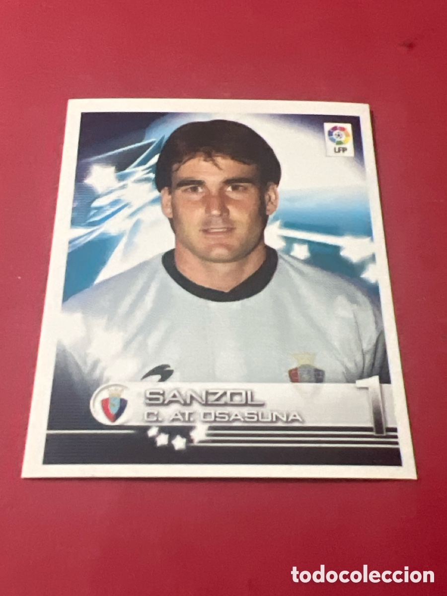 Cromos de f&uacute;tbol: A1697. 236 SANZOL OSASUNA PANINI 2002 2003 CROMO FUTBOL SUPERLIGA 02 03 - SIN PEGAR
