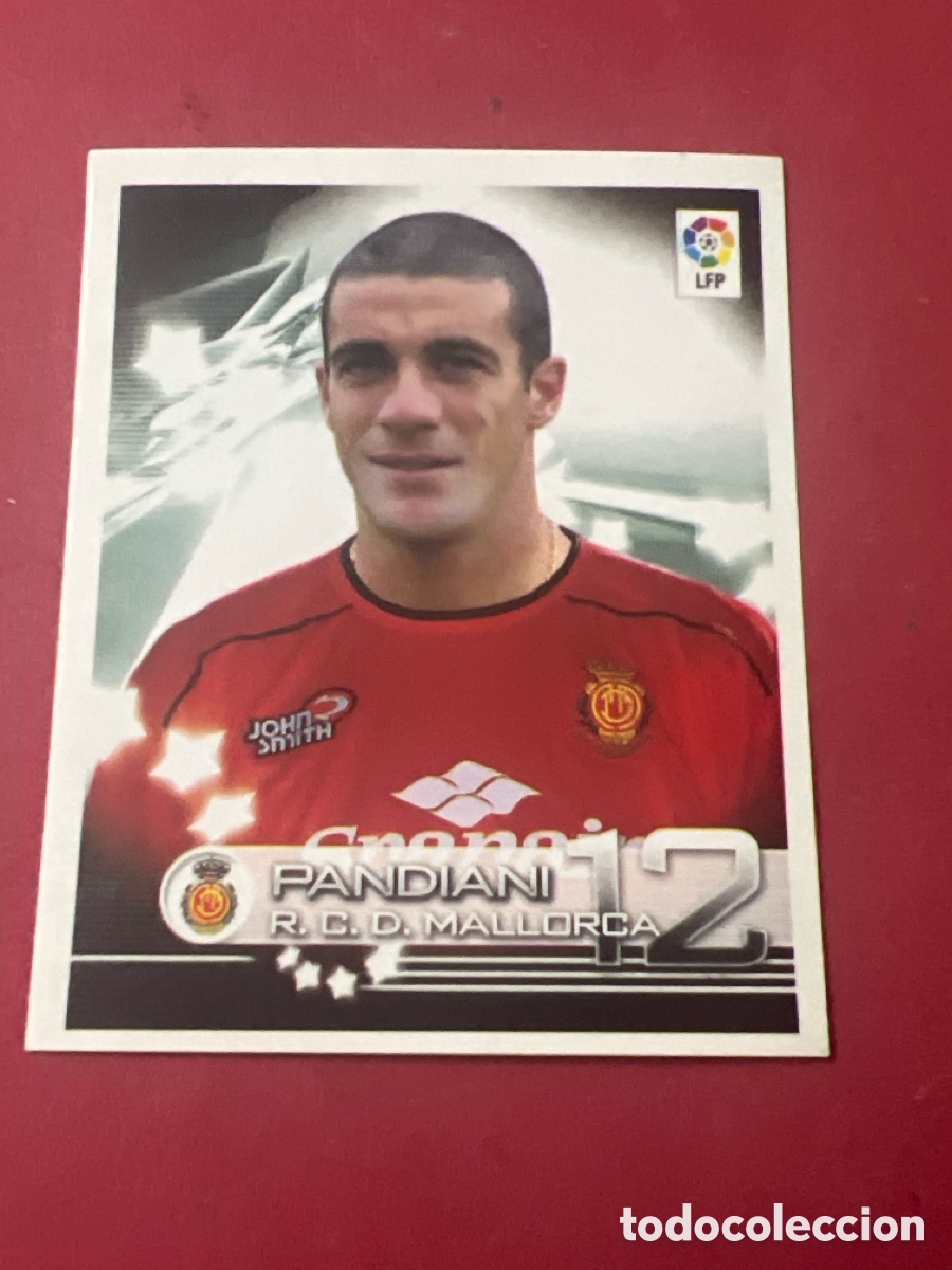 Cromos de f&uacute;tbol: A1728. CROMO SUPERLIGA DE ESTRELLAS 2002 2003 02 03 PANINI N 234 PANDIANI MALLORCA SIN PEGAR