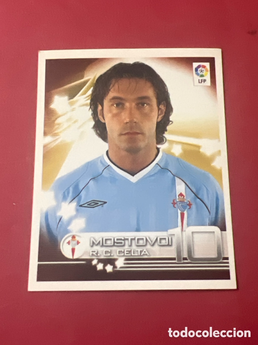 Cromos de f&uacute;tbol: A1751. 146 MOSTOVOI CELTA CROMO STICKER PANINI LIGA F&Uacute;TBOL SUPERLIGA DE ESTRELLAS 2002-2003 02-03