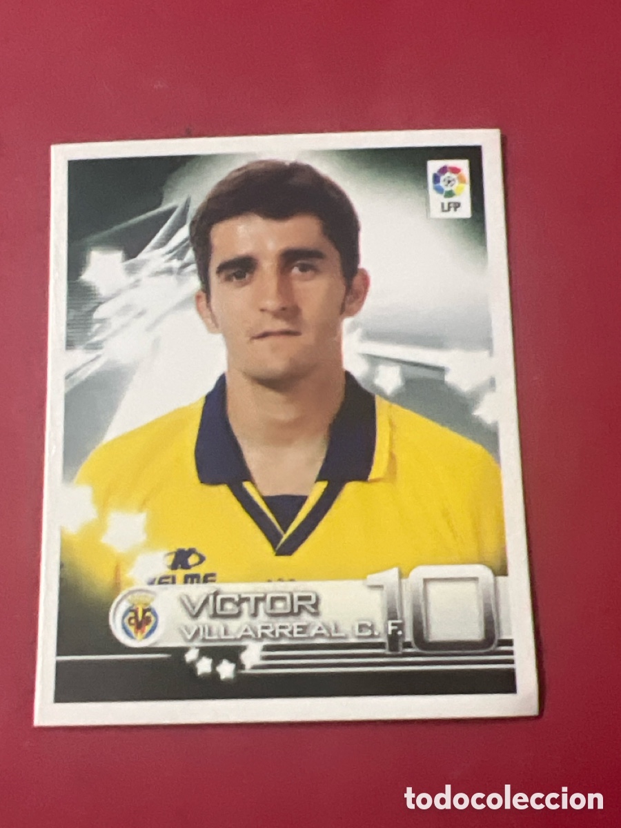 Cromos de f&uacute;tbol: A1804. 385 VICTOR VILLARREAL PANINI 2002 2003 FUTBOL SUPERLIGA 02 03 - SIN PEGAR