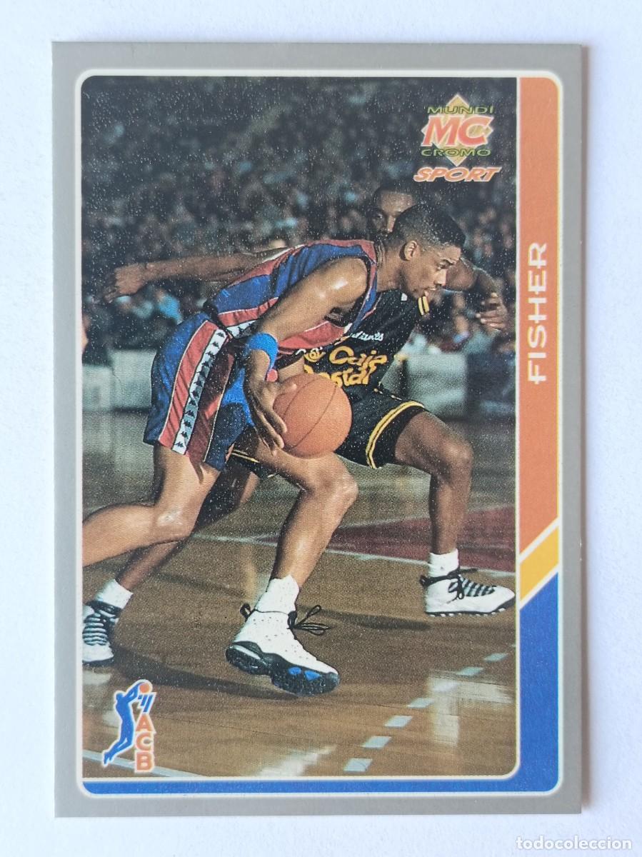 Cromos de Futebol: #17 FISHER (F.C. BARCELONA) BALONCESTO FICHAS ACB 95 MUNDICROMO MC