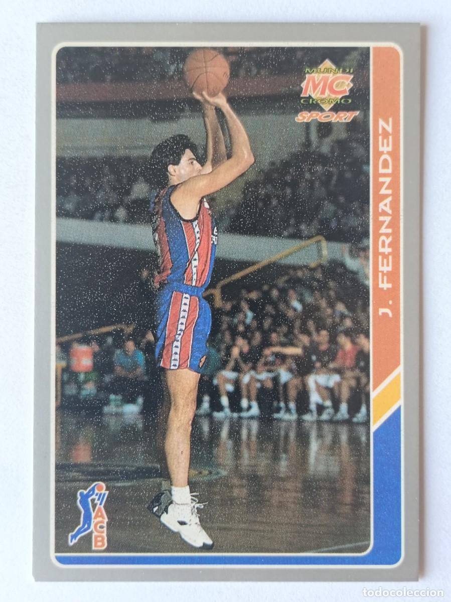 Cromos de Futebol: #20 XAVI FERNANDEZ (F.C. BARCELONA) BALONCESTO FICHAS ACB 95 MUNDICROMO MC