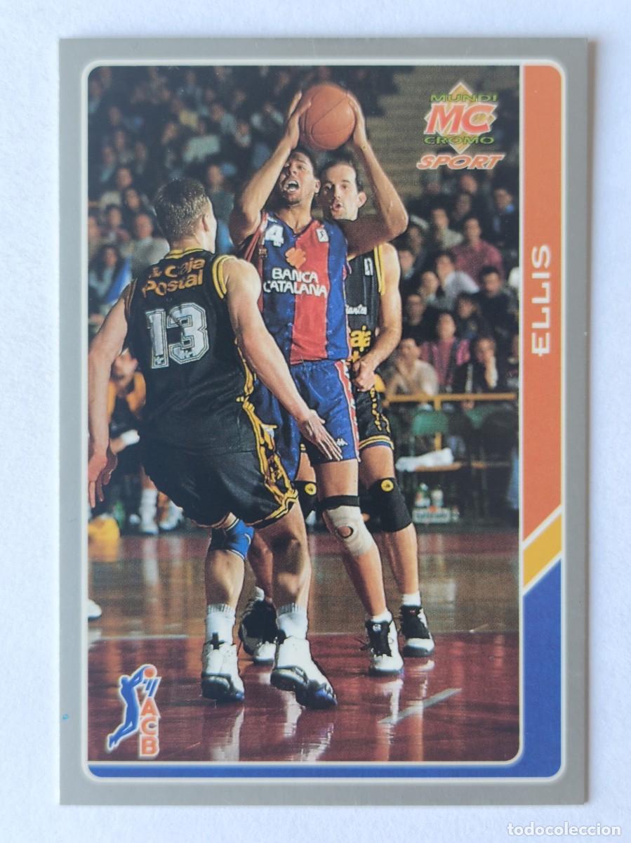 Cromos de Futebol: #23 ELLIS (F.C. BARCELONA) BALONCESTO FICHAS ACB 95 MUNDICROMO MC