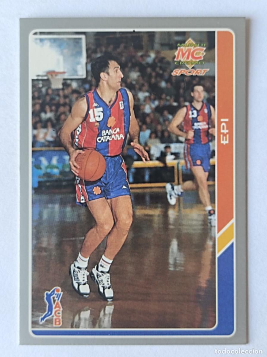 Figurine di Calcio: #24 EPI (F.C. BARCELONA) BALONCESTO FICHAS ACB 95 MUNDICROMO MC