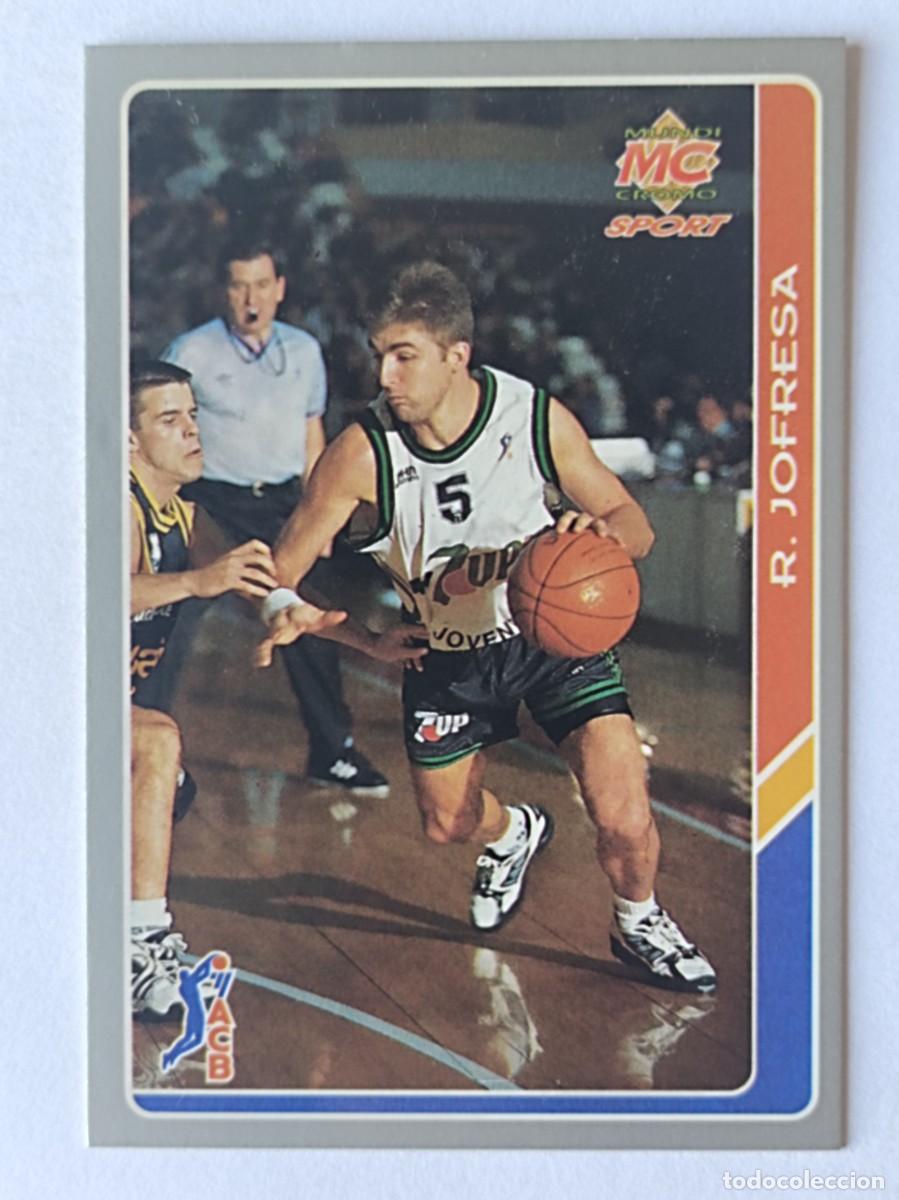 Cromos de f&uacute;tbol: #28 RAFAEL JOFRESA (JOVENTUT) BALONCESTO FICHAS ACB 95 MUNDICROMO MC