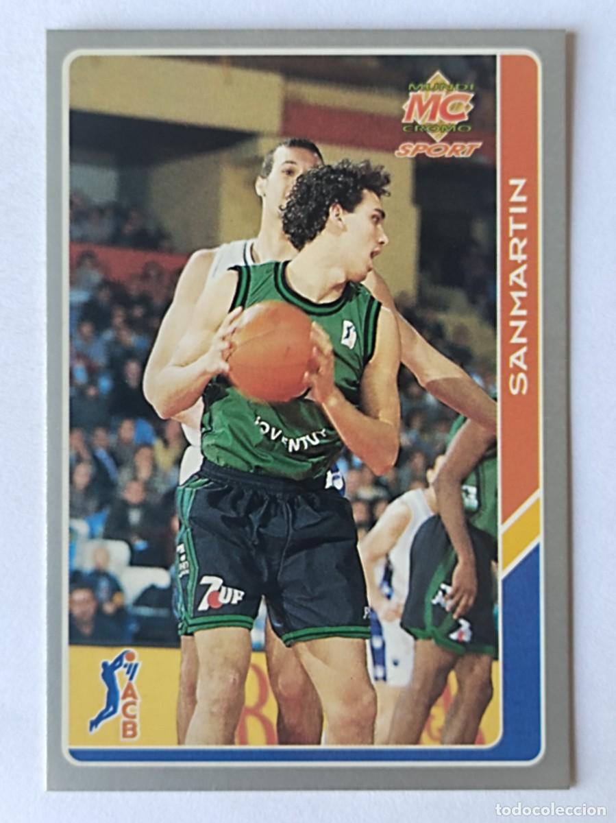 Cromos de f&uacute;tbol: #34 SANMARTIN (JOVENTUT) BALONCESTO FICHAS ACB 95 MUNDICROMO MC